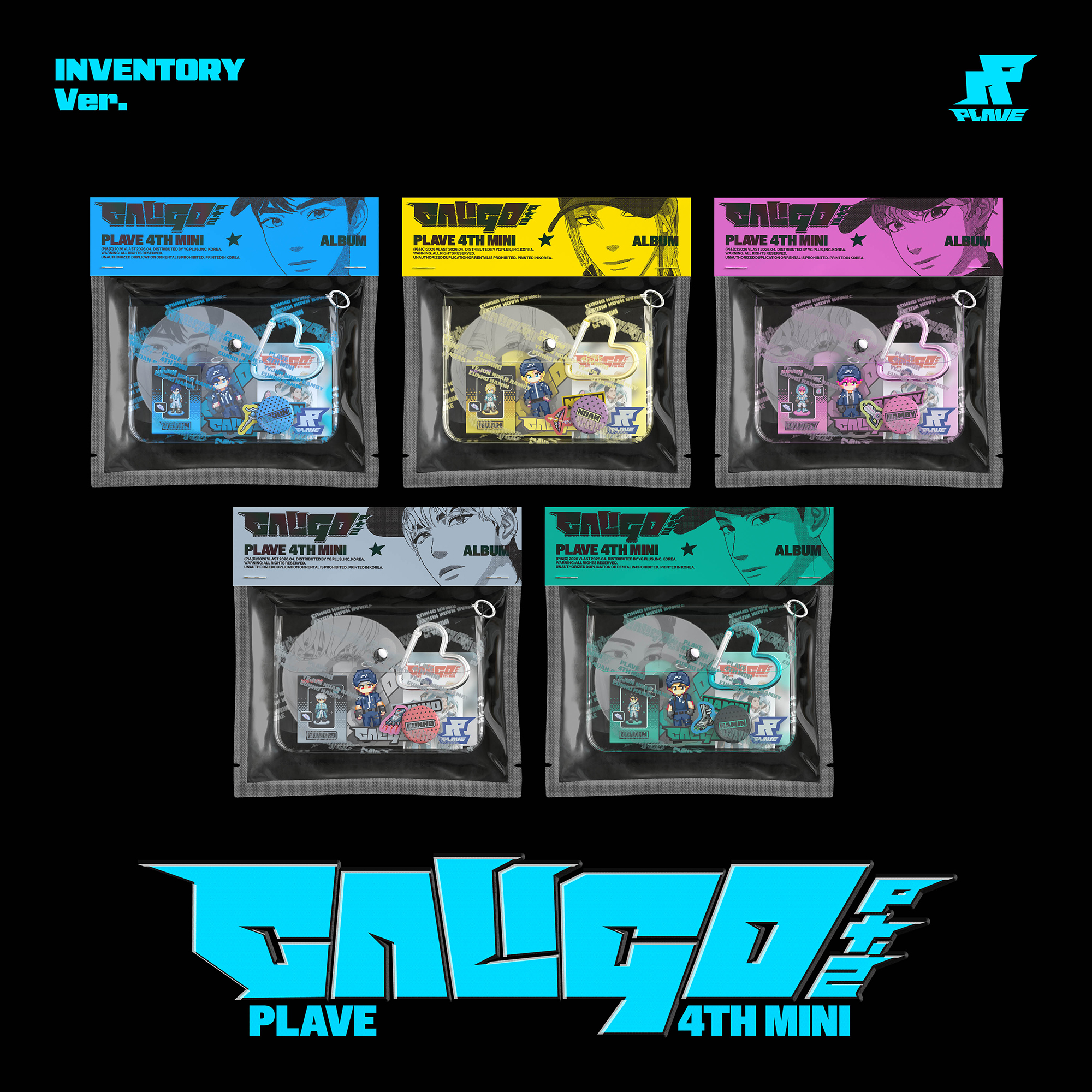 PLAVE 4th Mini Album Caligo Pt.2 25枚セット Random] PLAVE - 4th Mini Album [Caligo Pt.2] (INVENTORY Ver
