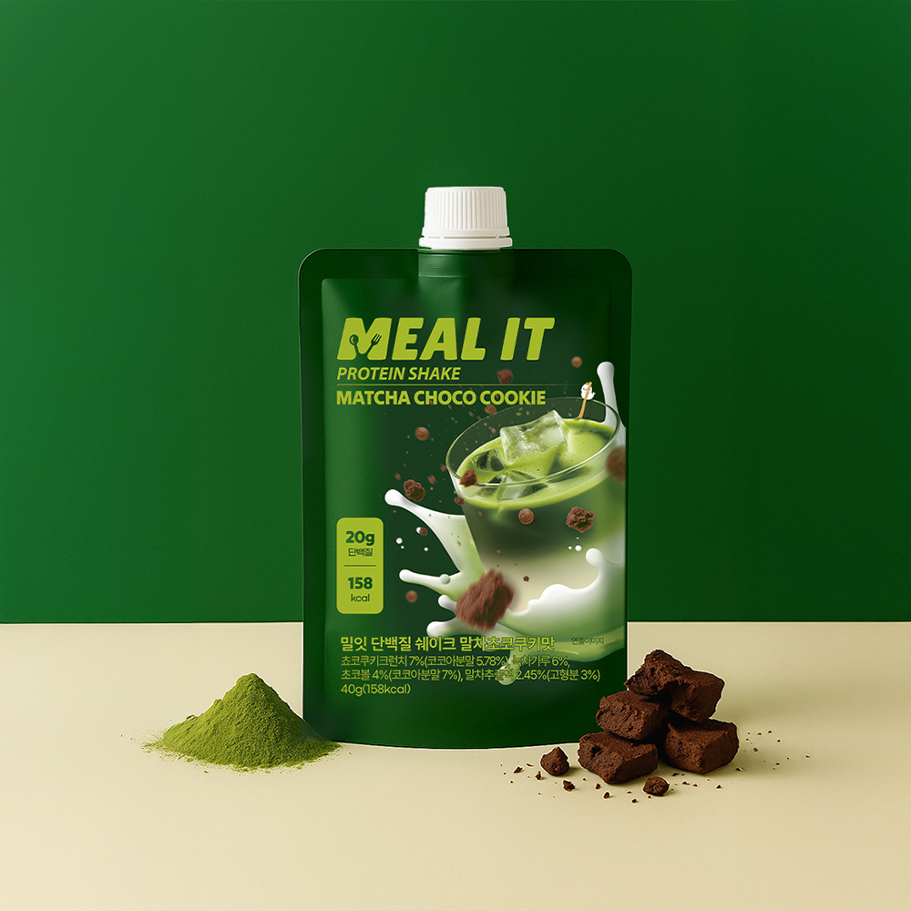 MEALIT Protein Shake #Matcha Coco Cookie 40g | OLIVE YOUNG Global