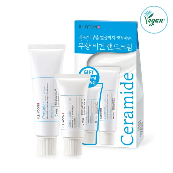 ILLIYOON Ceramide Unscented Vegan Hand Cream 50mL (SET/SINGLE)