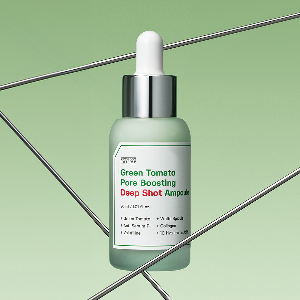 SUNGBOON EDITOR Green Tomato Pore Boosting Deep Shot Ampoule