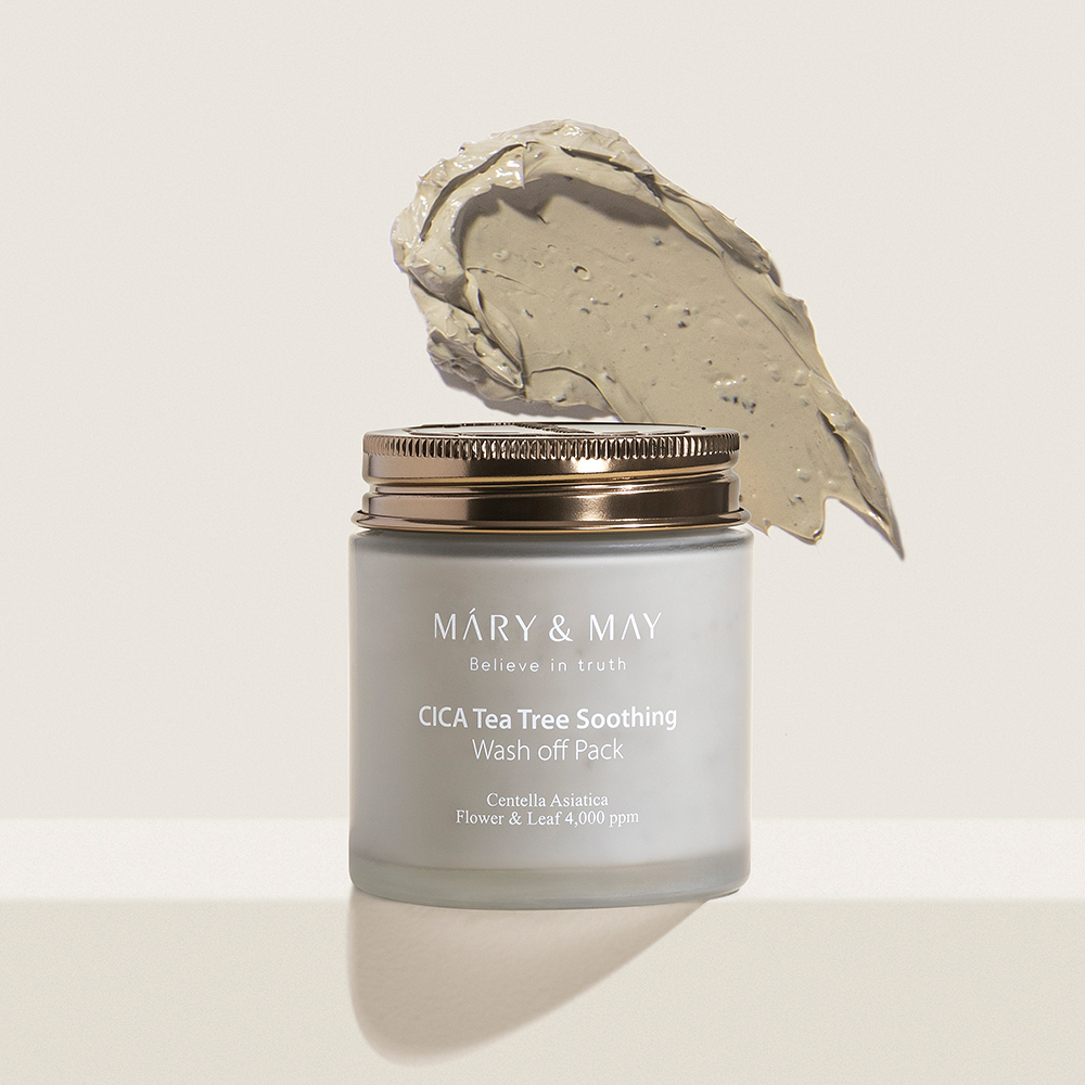 Mary & May Cica Tea Tree Soothing Wash Off Pack 125g