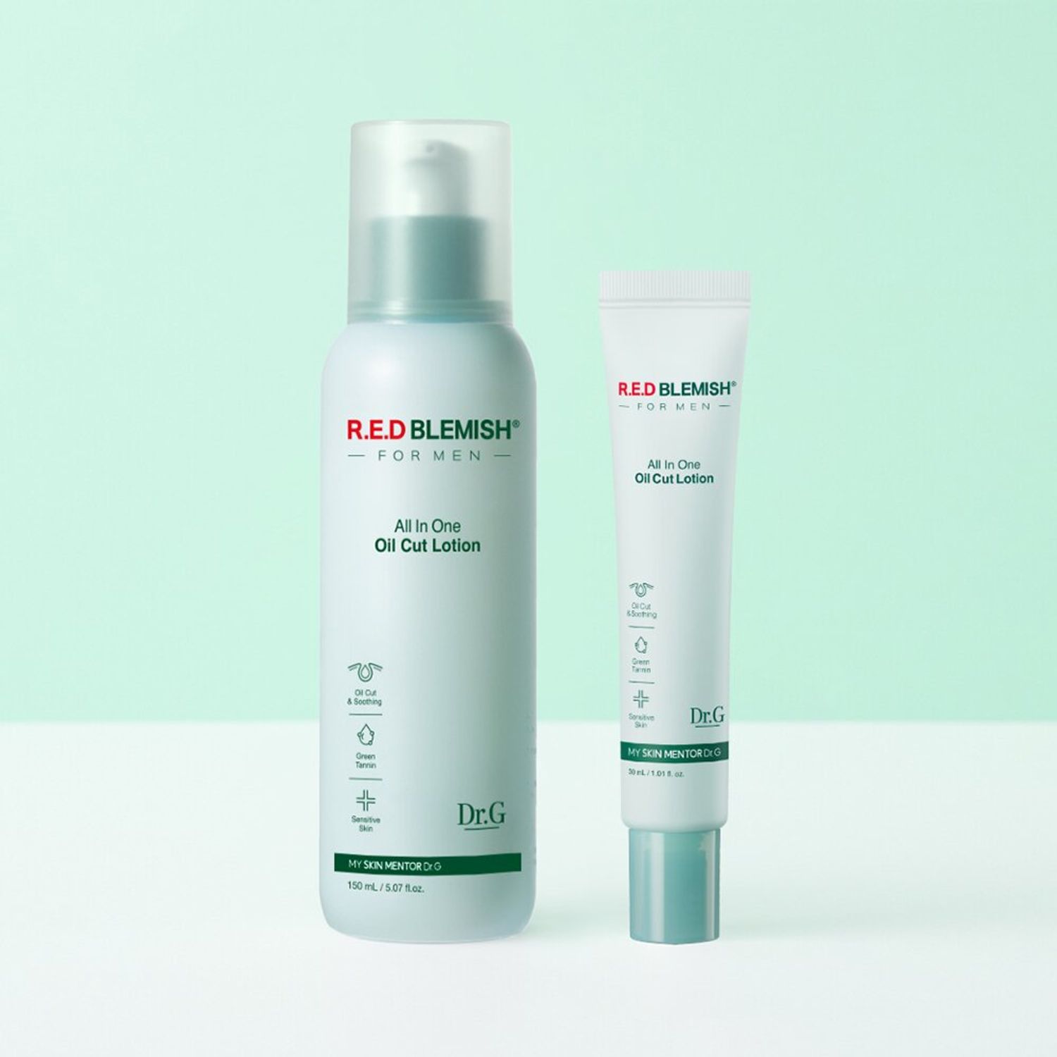 Dr.G レッドブレミッシュフォーメンオールインワンオイルカットローション 150ml+30ml 企画セット | OLIVE YOUNG Global