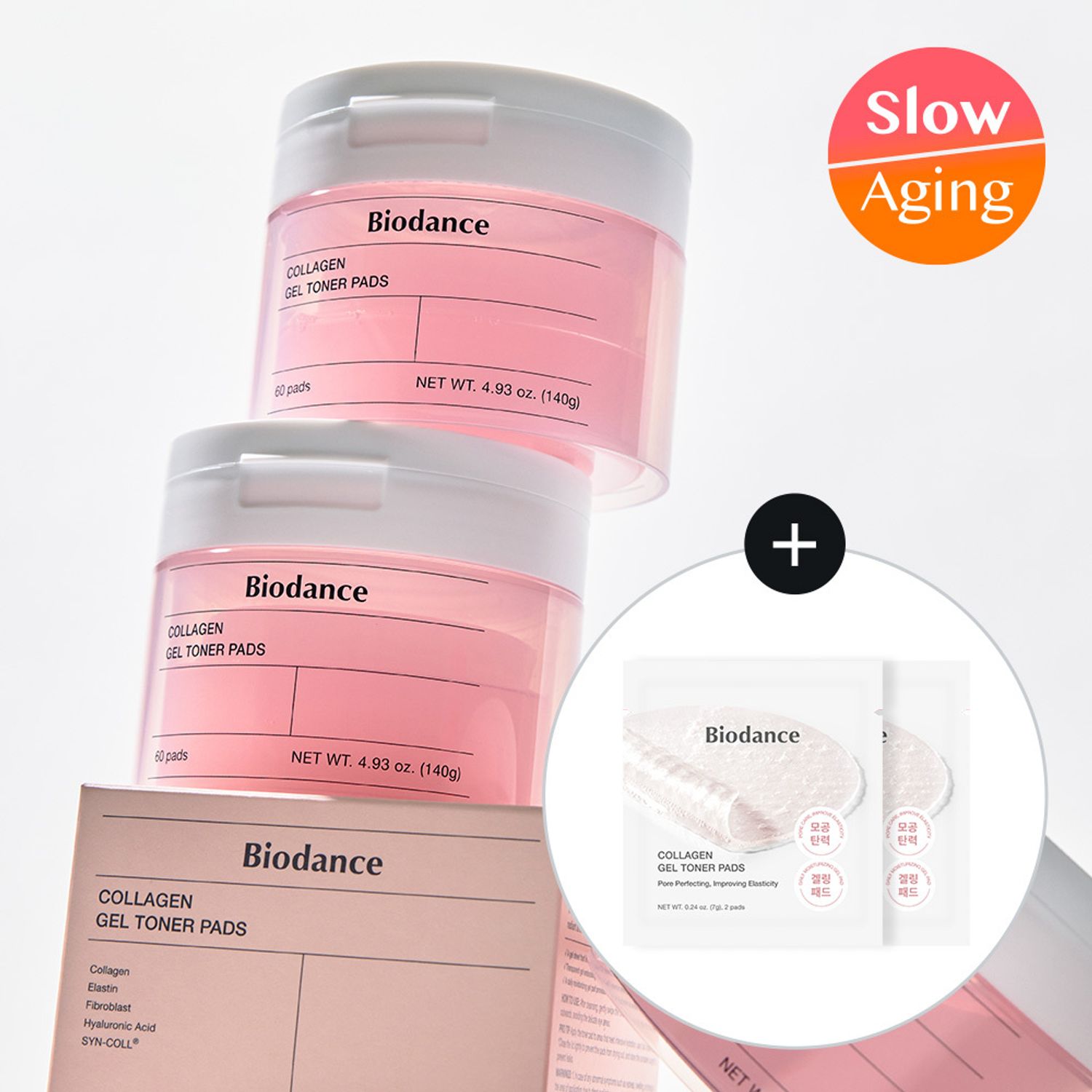 BIODANCE Bio Collagen Gel Toner Pad 60P Set (+4P) | OLIVE YOUNG Global