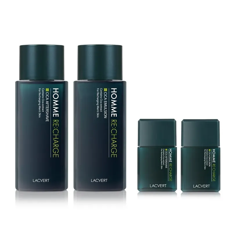 Homme Re:charge Cica Aftershave Emulsion Set