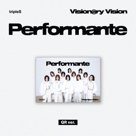 tripleS トエス vv perfomante ユヨン QRver 特典 TRIPLES ALBUM VISIONARY VISION 'PERFORMANTE' (QR VER
