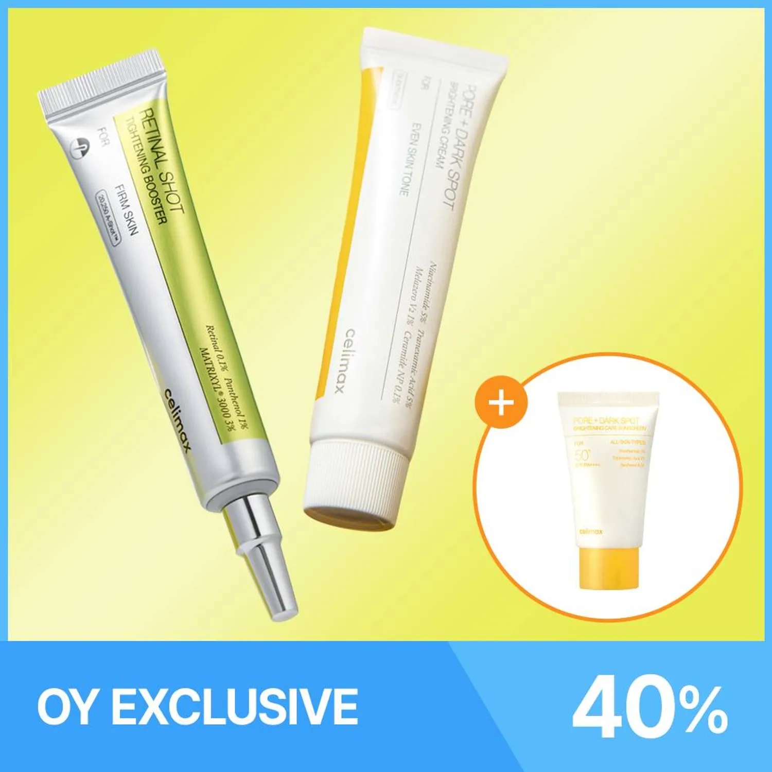 셀리맥스 타이팅 & 브라이트닝 부스터 듀오 세트
