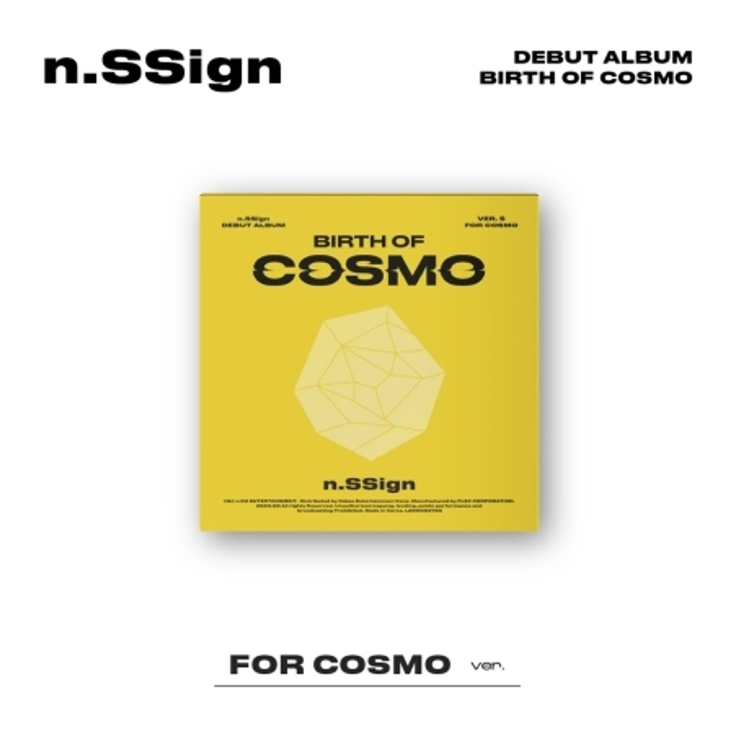N.SSIGN - DEBUT ALBUM : BIRTH OF COSMO [FOR COSMO VER.] | OLIVE YOUNG Global