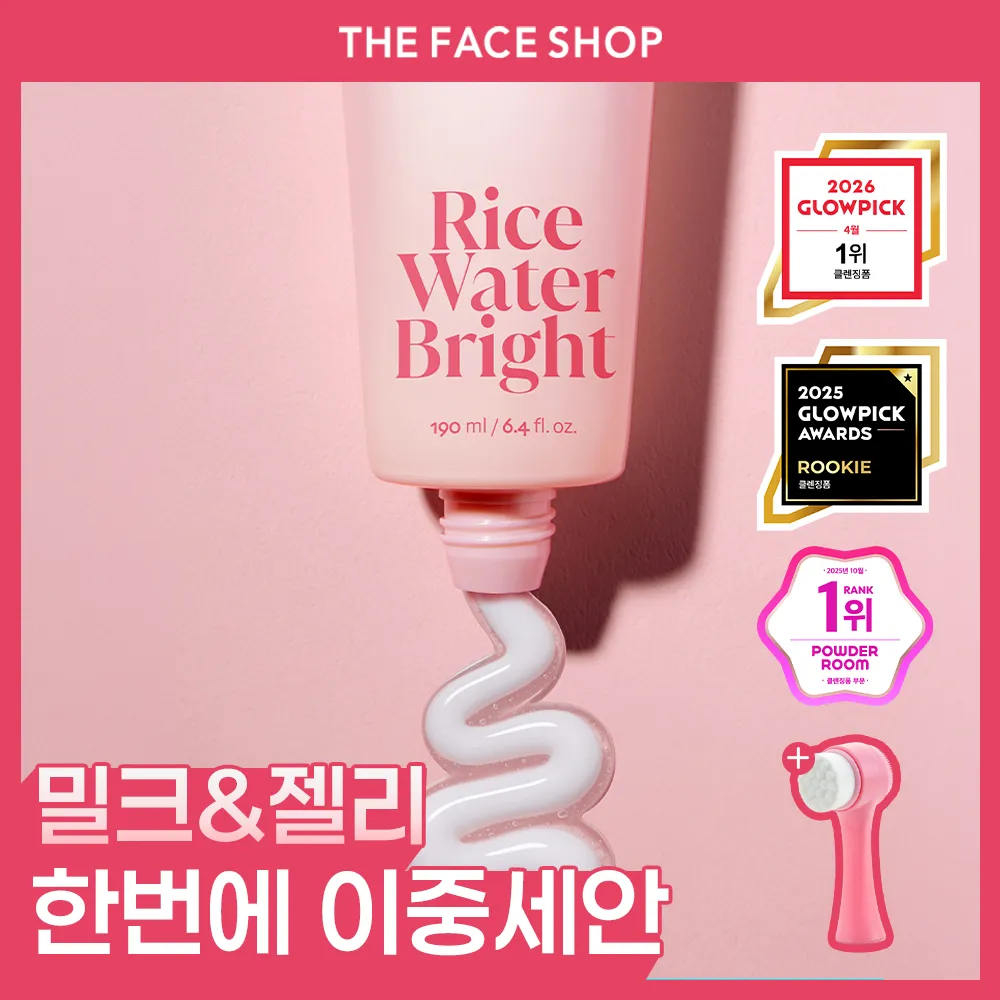 The Face Shop Milk + Jelly Double Foaming Cleanser