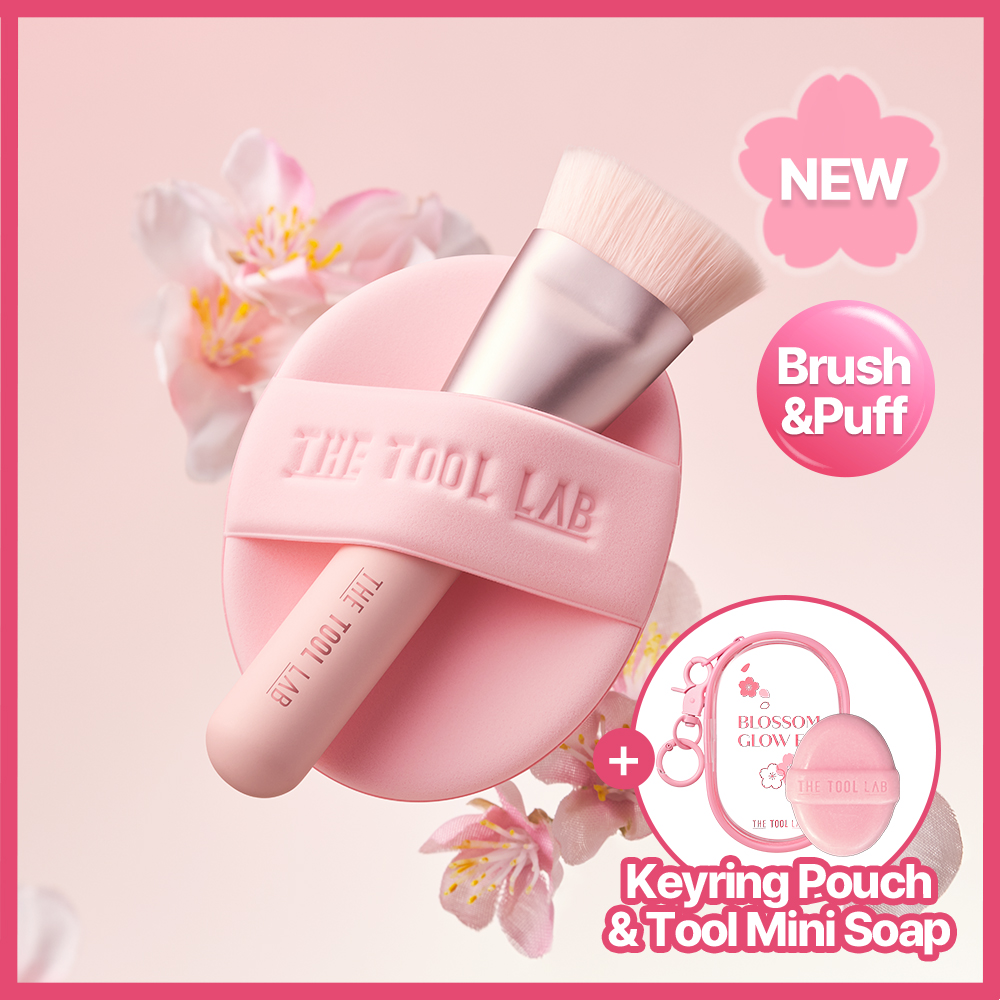 Blossom Fix Edition] THE TOOL LAB All Day Fitting Duo #Glow Set (+