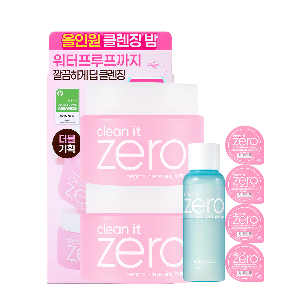 BANILA CO Clean It Zero Cleansing Balm 100ml Double Pack (+3ml*4ea