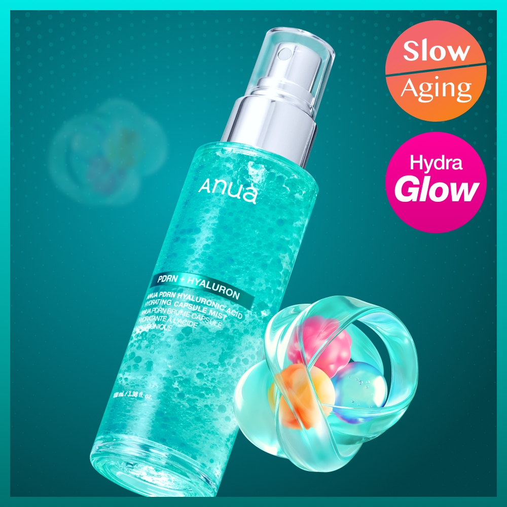 Anua PDRNヒアルロン酸ハイドレイティングカプセルミスト100ml | OLIVE