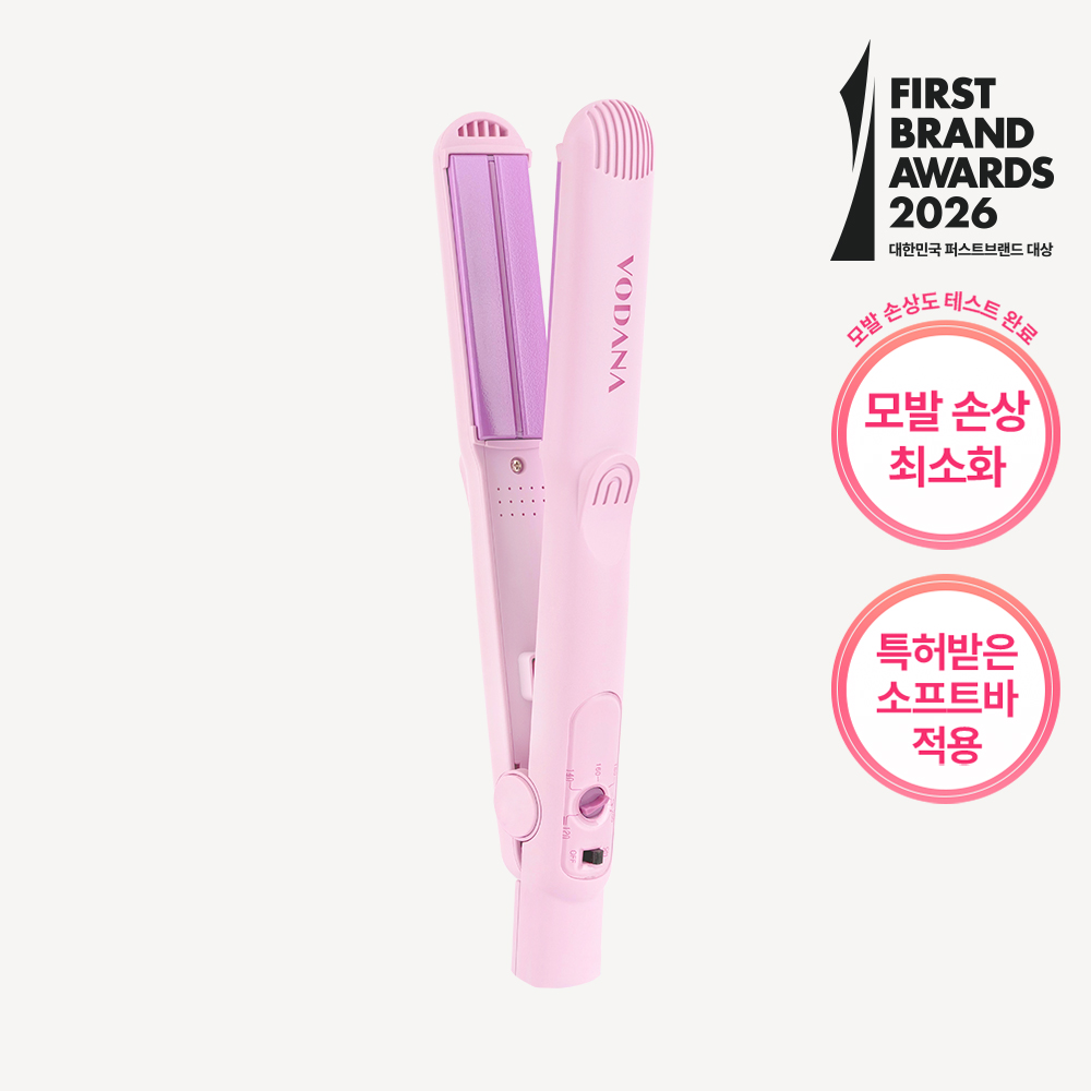 vodana Glam Wave Curling Iron FV 36mm (Pink) | OLIVE YOUNG Global