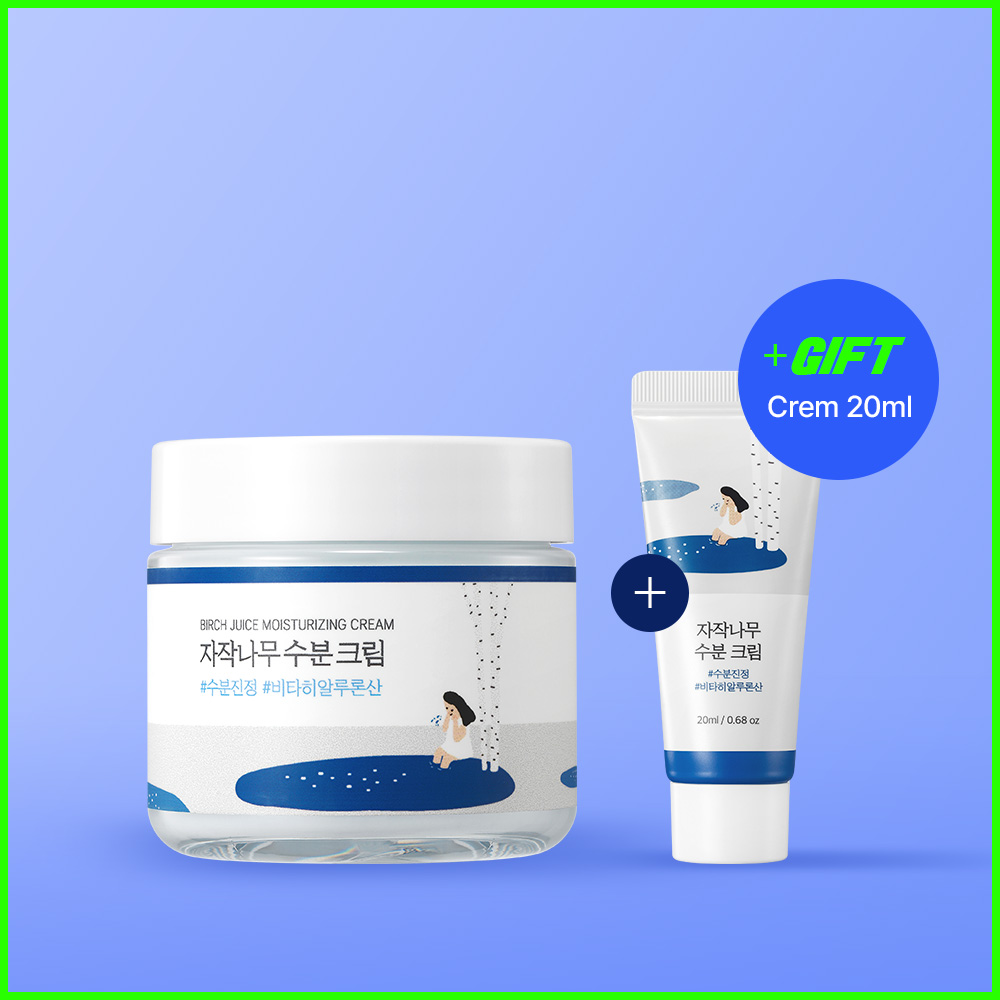 ROUND LAB 白樺水分クリーム80ml + 20ml企画（2012） | OLIVE YOUNG Global