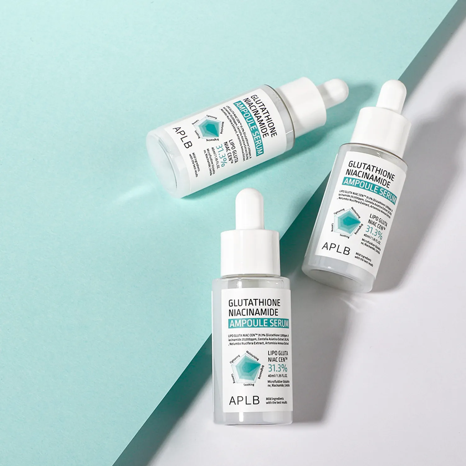APLB Glutathione Niacinamide Ampoule Serum 40ml | OLIVE YOUNG Global APLB Glutathione Niacinamide Ampoule Serum 40ml | OLIVE YOUNG Global