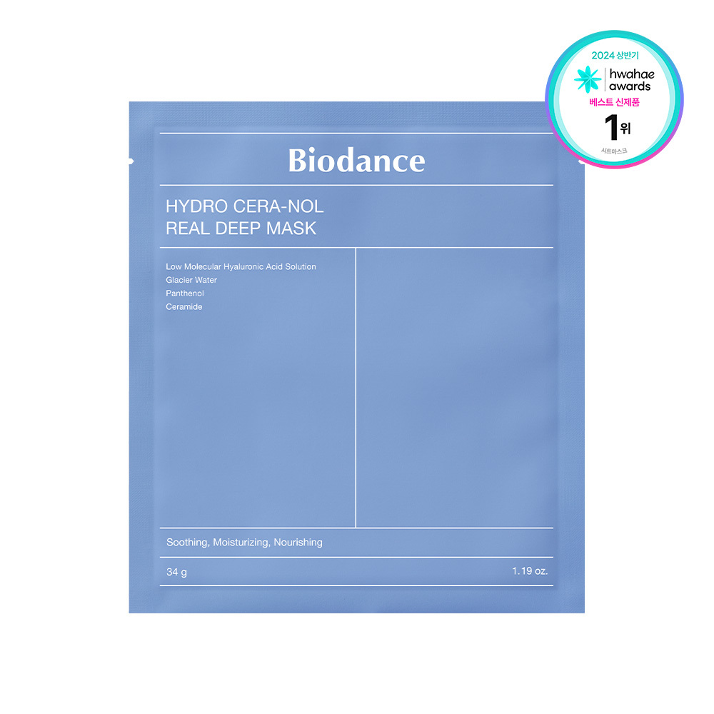 BIODANCE Hydro Cera-Nol Real Deep Mask Sheet 1P | OLIVE YOUNG Global