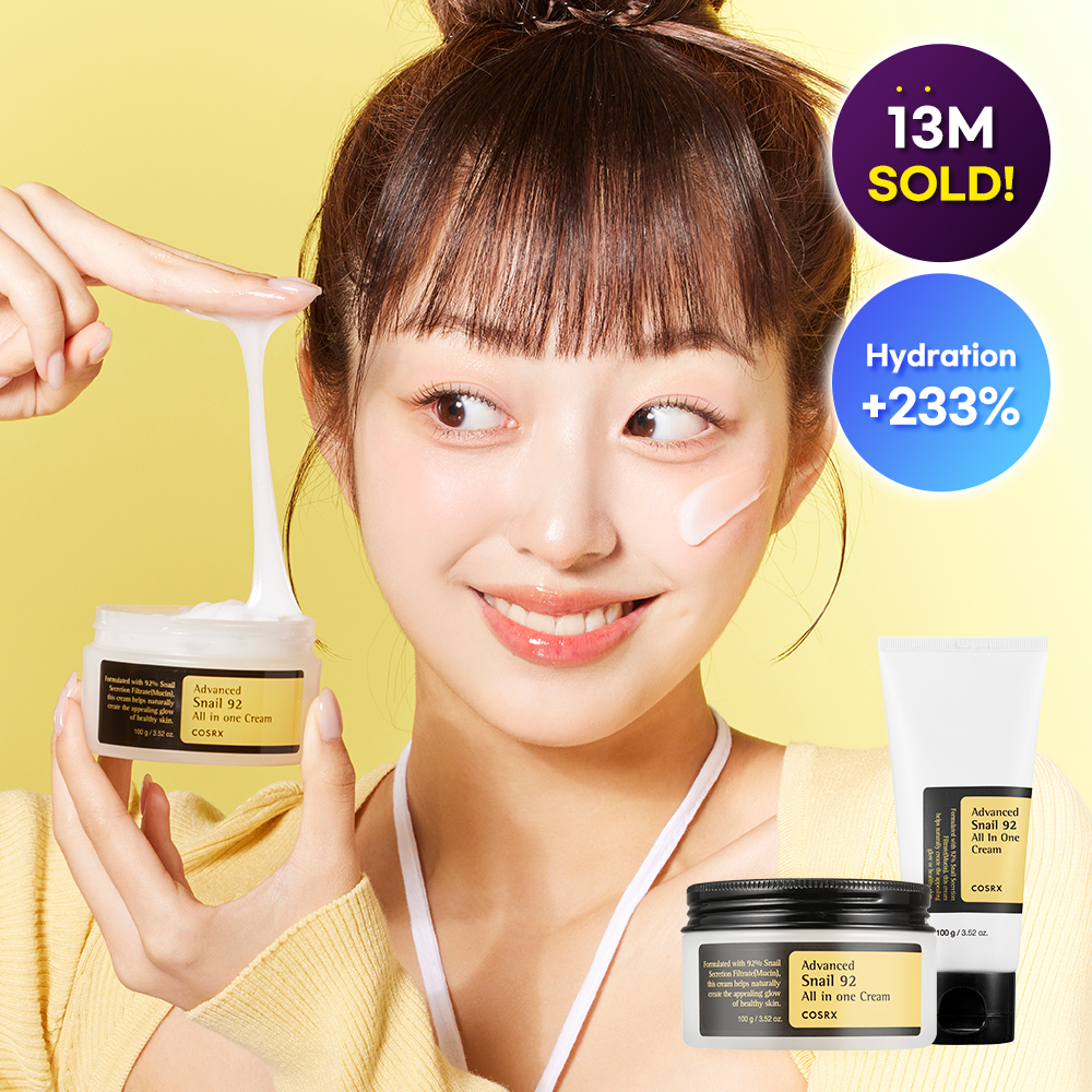 COSRX アドバンスドスネイル92オールインワンクリーム100ml | OLIVE