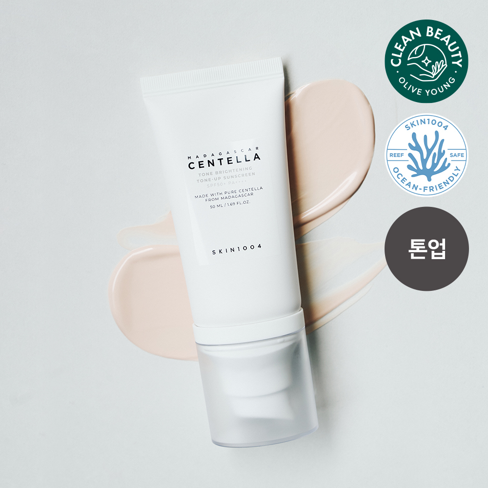 YT Skin ブライトニングプラス ファンデーション SKIN1004 Madagascar Centella Tone Brightening Tone-Up Sunscreen