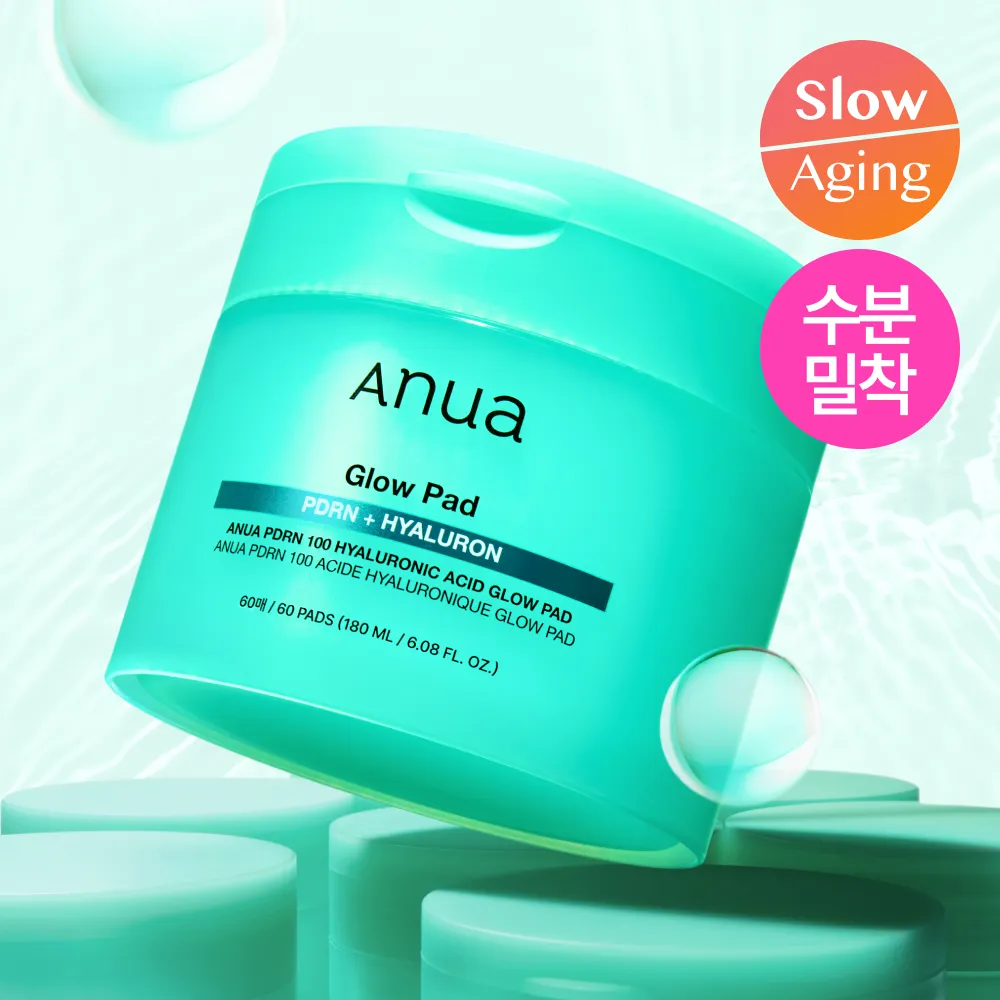 Anua PDRN 100 Hyaluronic Acid Glow Pad 60P | OLIVE YOUNG Global