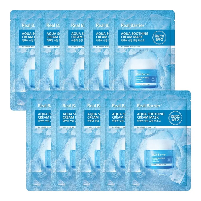 Aqua Soothing Cream Mask Sheet 10P