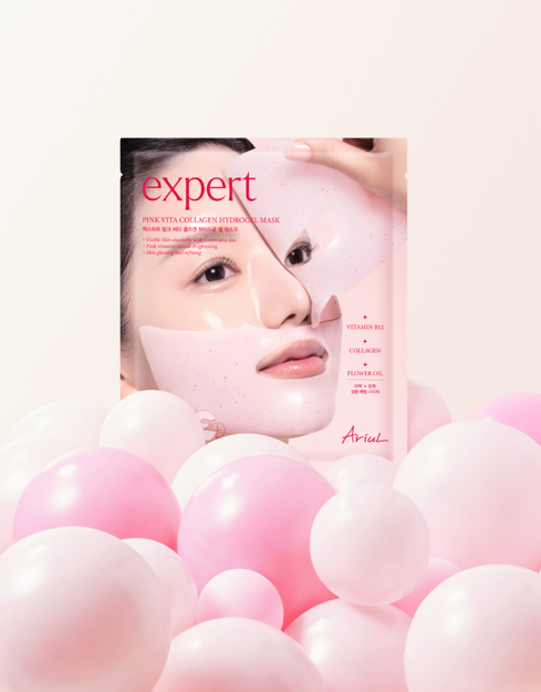 Ariul Expert Pink Collagen Gel Mask Sheet 4ea | OLIVE YOUNG Global