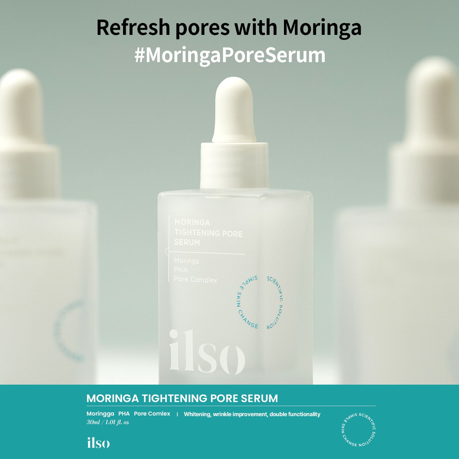 ilso Moringa Tightening Pore Serum 30mL | OLIVE YOUNG Global