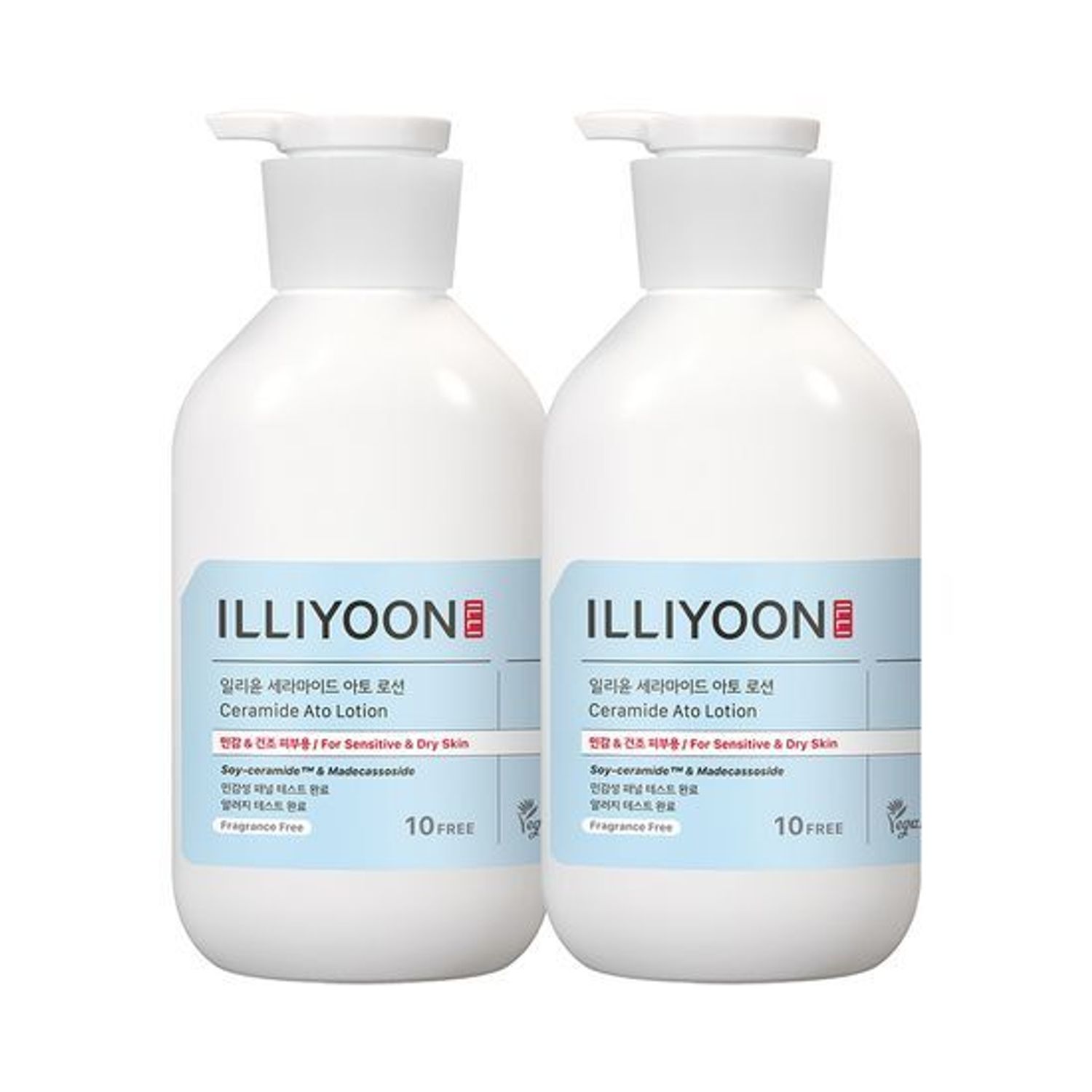 ILLIYOON Ceramide Ato Lotion Double Pack (600ml+600ml) | OLIVE YOUNG Global