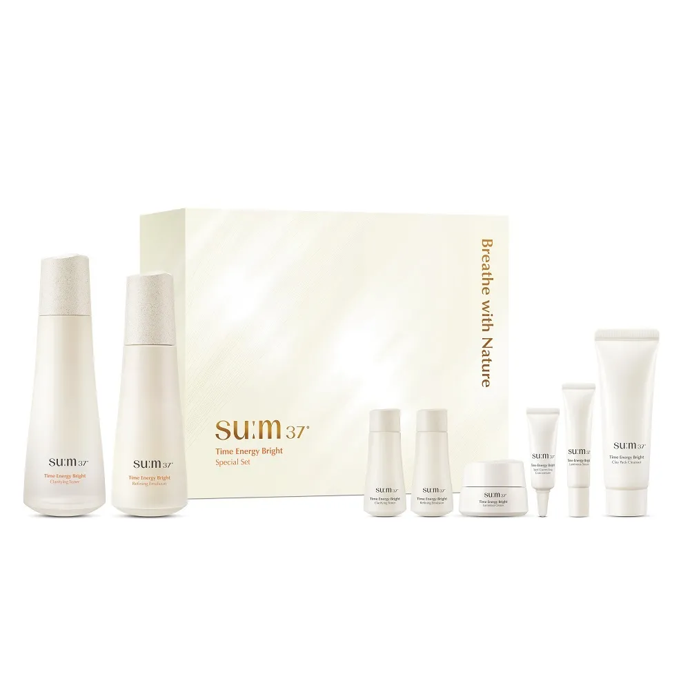 SUM37 Time Energy Bright Basic Skincare Special Set (Toner 170ml+ 