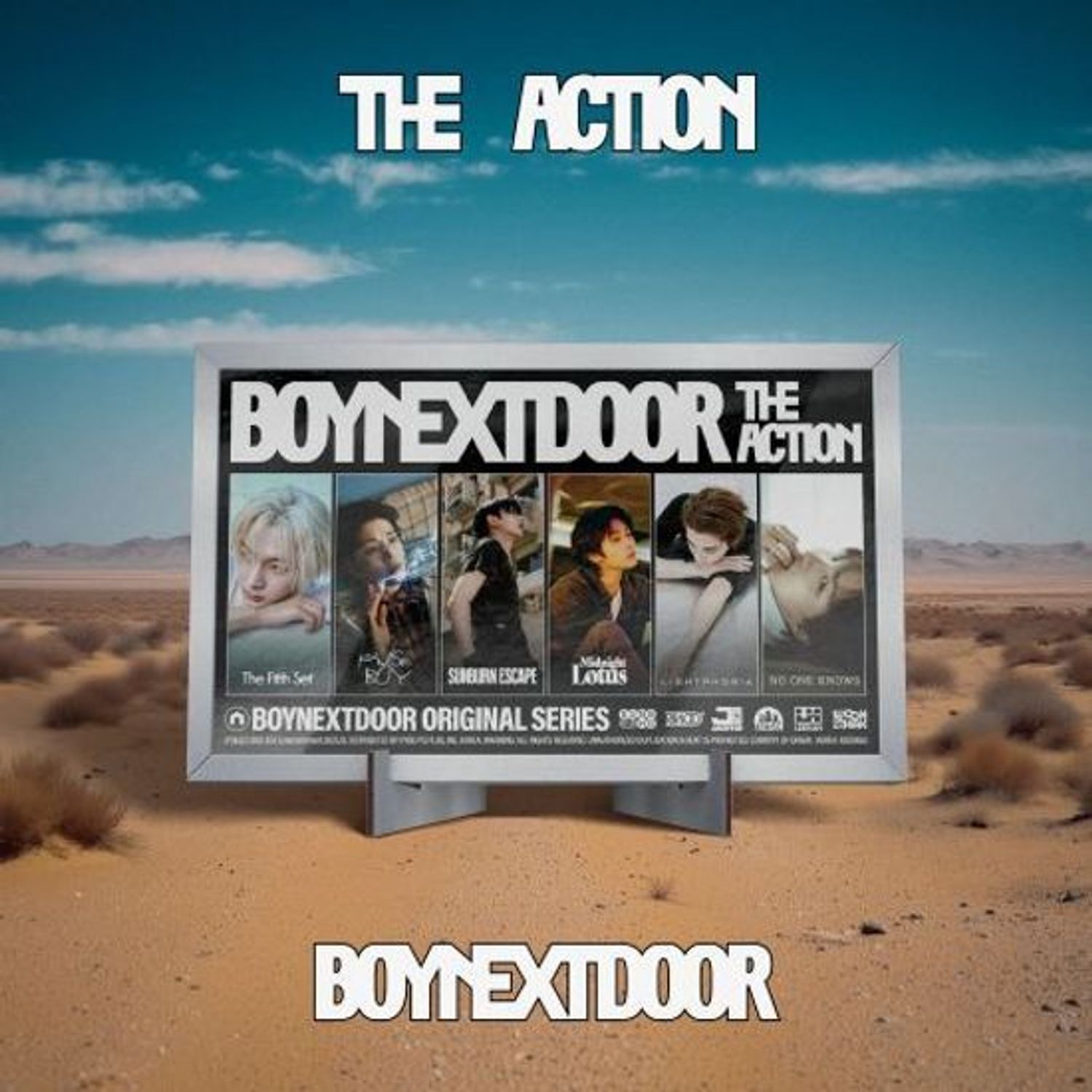 BOYNEXTDOOR 5th EP [The Action] (Frame ver.) 6-Version set | OLIVE YOUNG Global