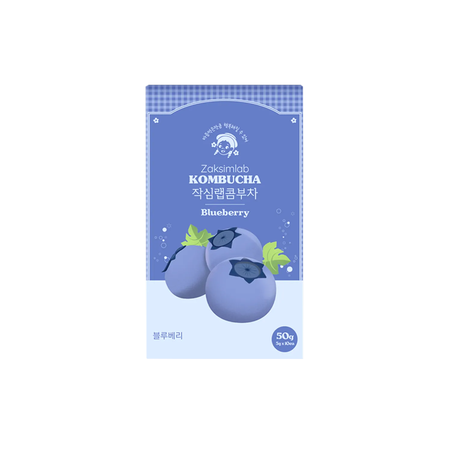 Zaksimlab コンブチャブルーベリー味 10包 | OLIVE YOUNG Global