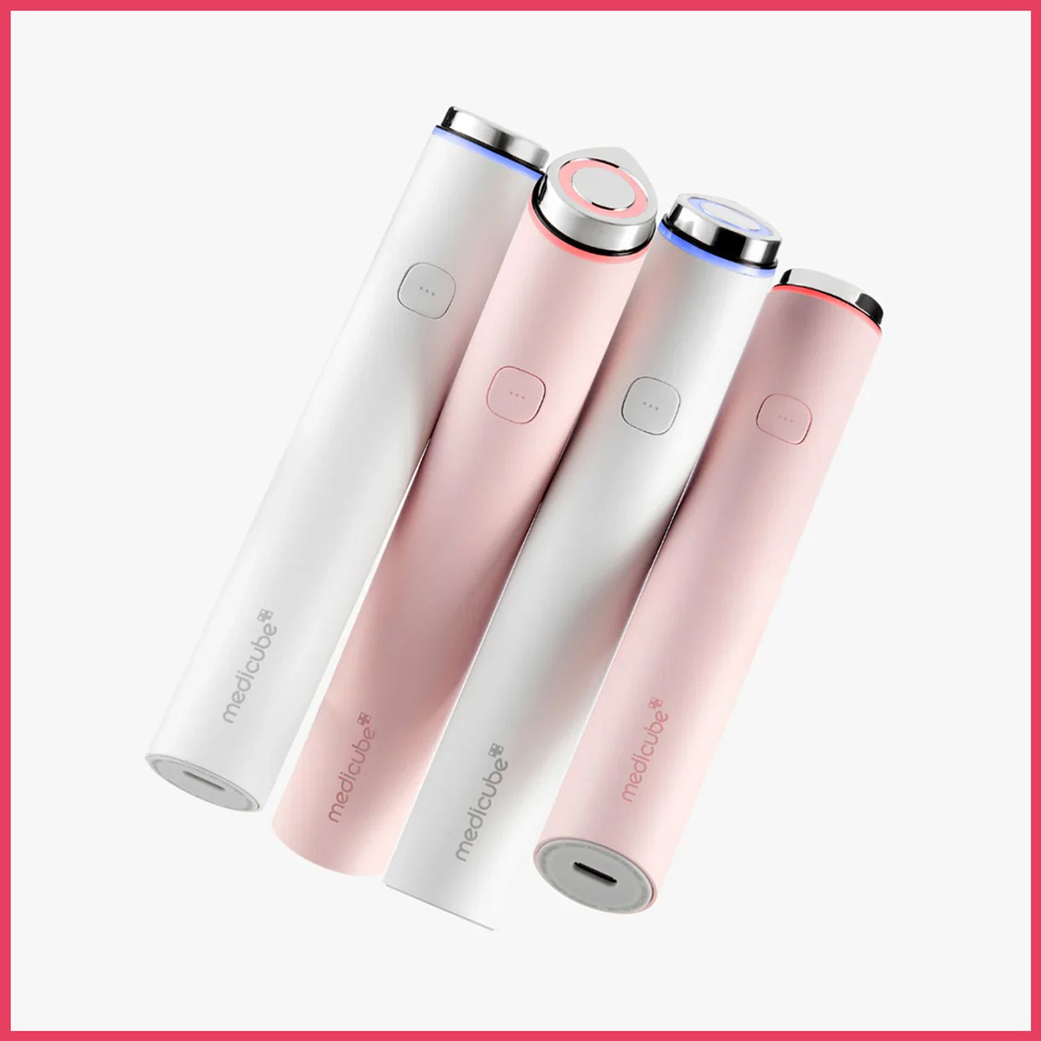 medicube AGE-R Mini Booster Pro (White/Baby Pink) | OLIVE YOUNG Global