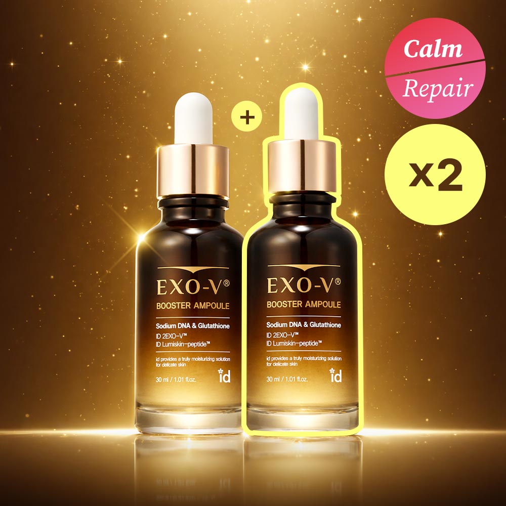 idplacosmetic EXO-V Booster Ampoule 30ml Double Pack | OLIVE YOUNG