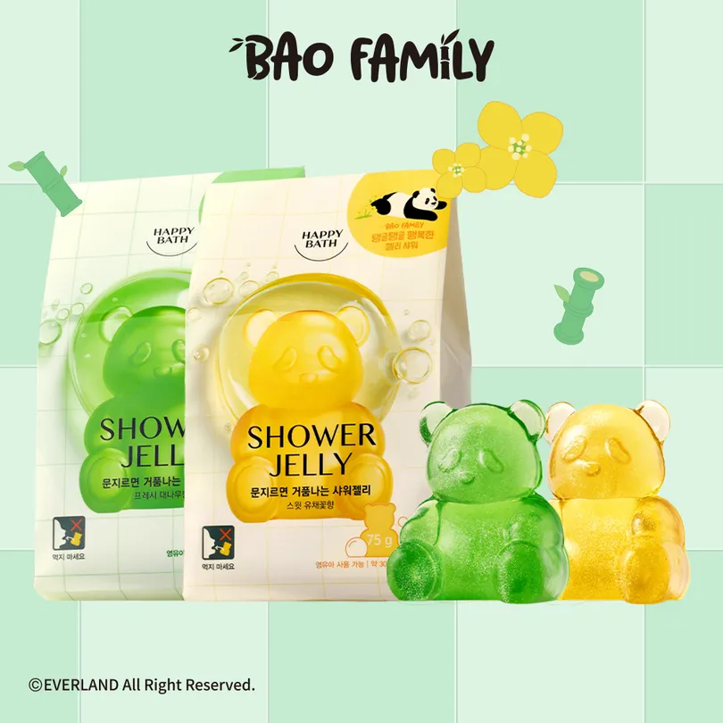 Happy Bath Original Collection Sweet Flower Shower Jelly 75g