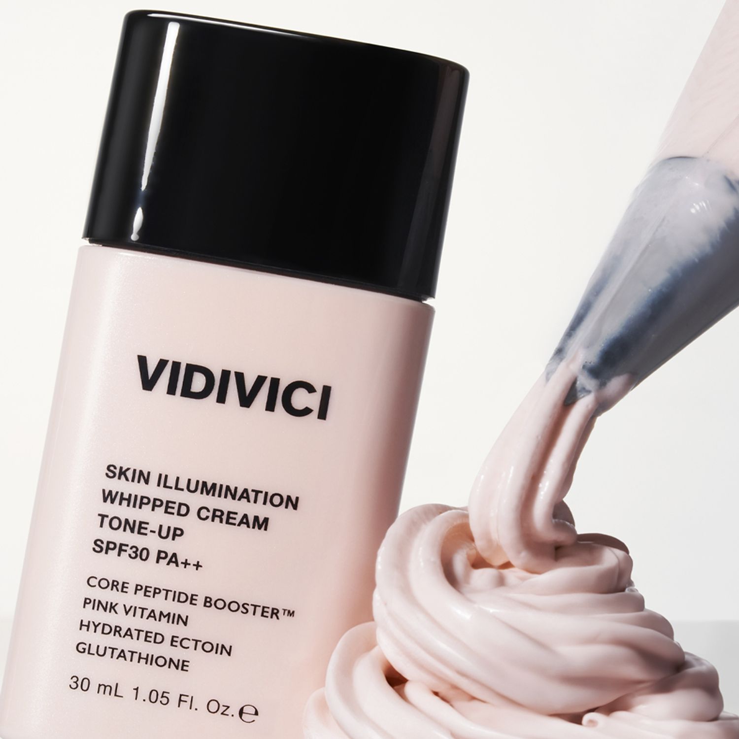 VIDIVICI Skin Illumination Whipped Cream Tone-Up 30ml #Pink | OLIVE YOUNG Global
