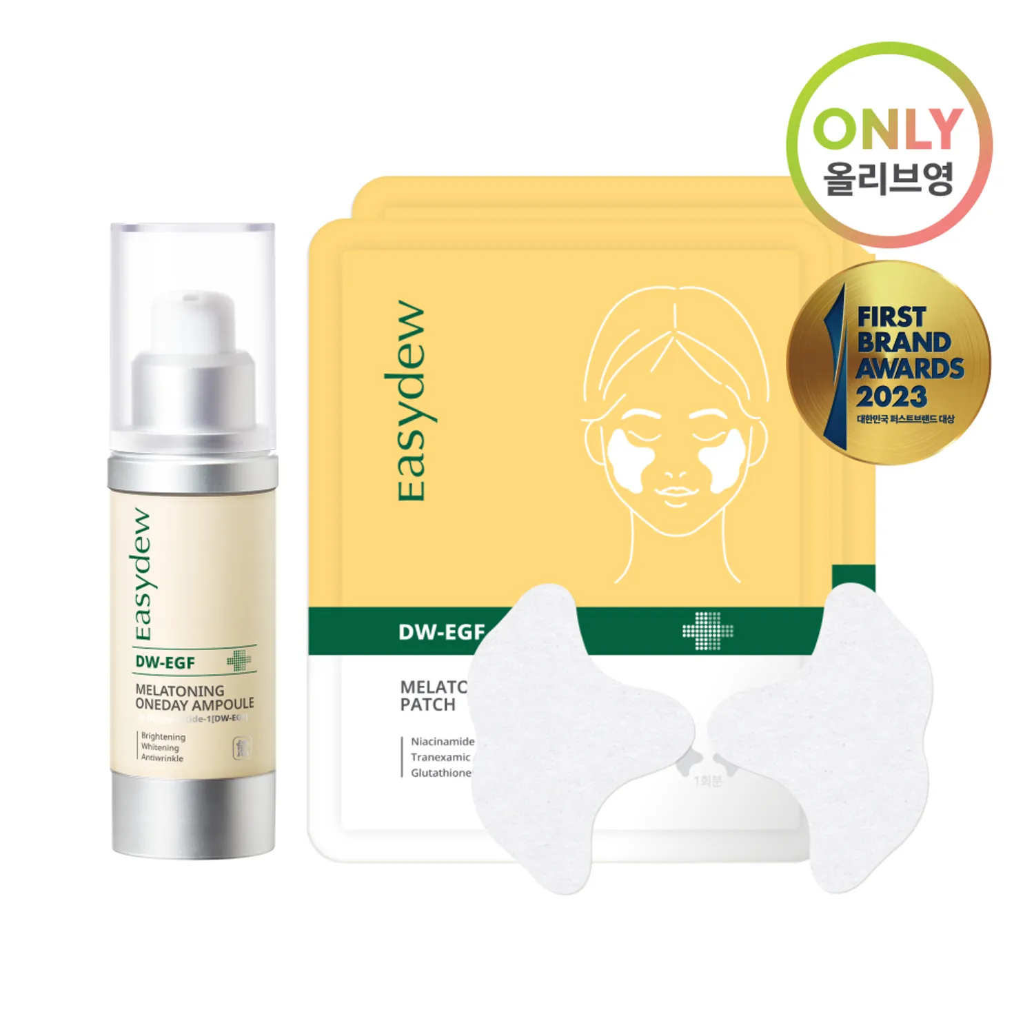 easydew DW-EGF Melatoning One Day Ampoule 12mL Special Set (+