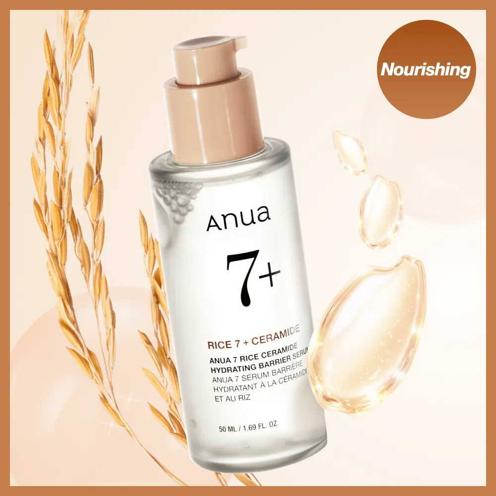 Anua 7 Rice Ceramide Hydrating Barrier Serum 50ml | OLIVE YOUNG Global