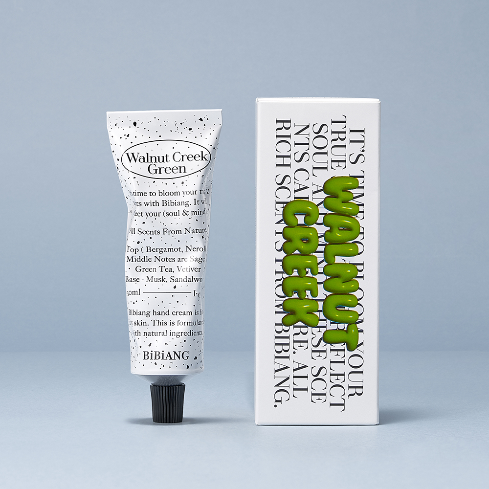 BIBIANG Niche Perfume Hand Cream 50ml #Walnut Creek Green | OLIVE