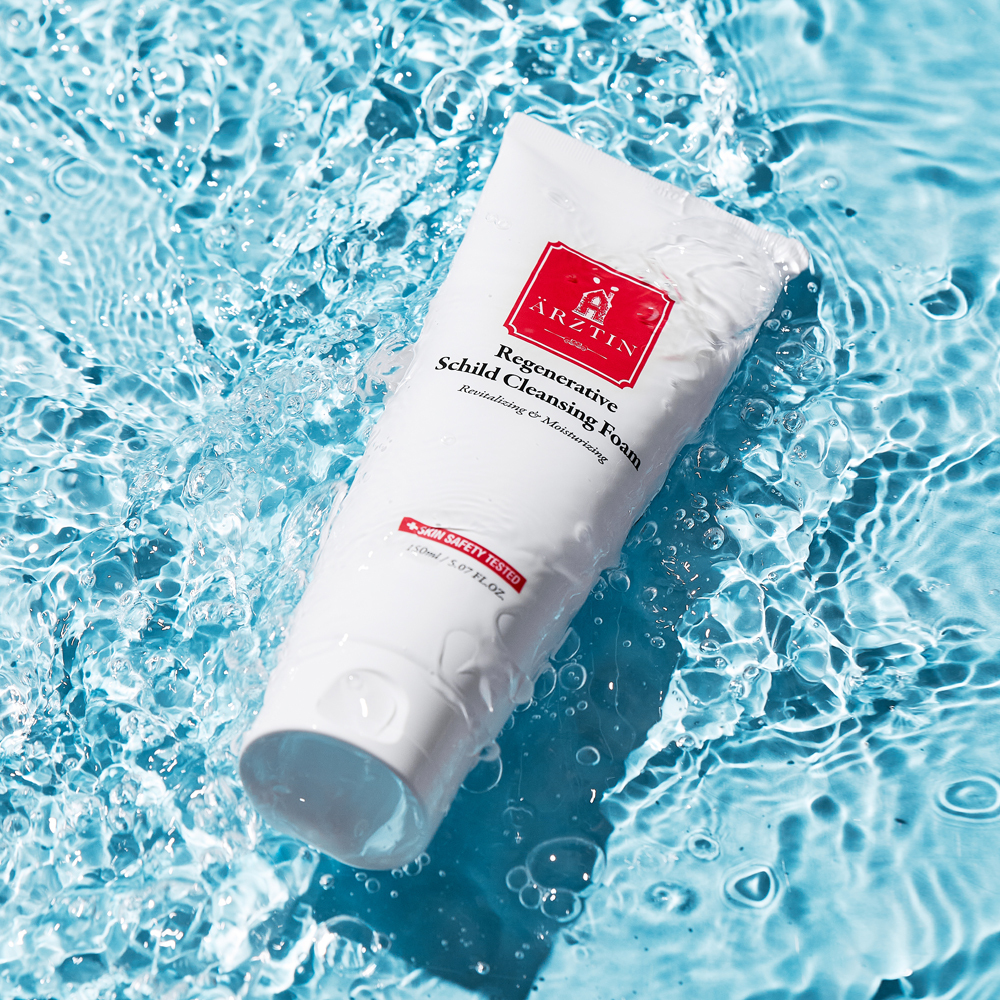 ARZTIN Regenerative Schild Cleansing Foam 150ml | OLIVE