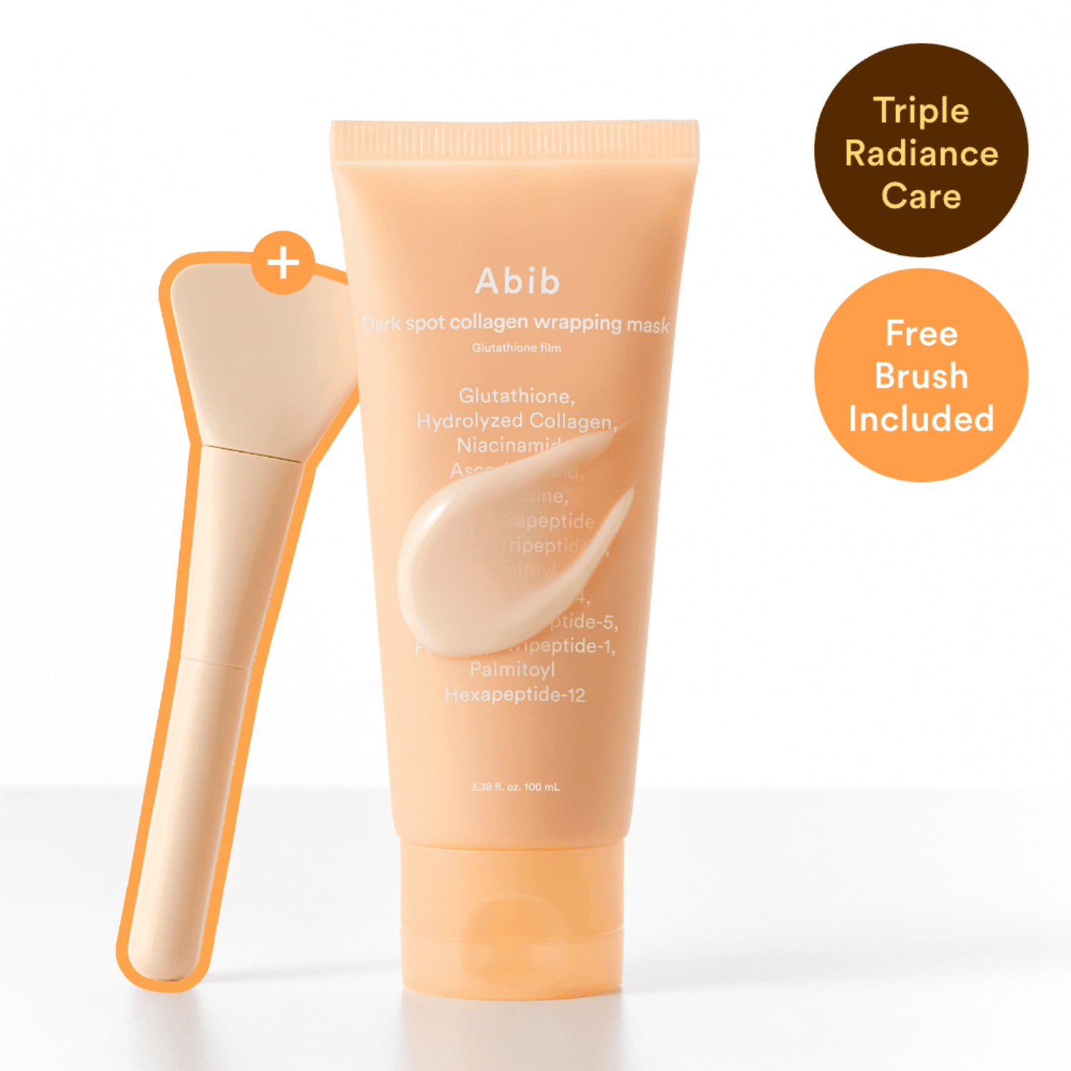 abib dark spot wrapping mask glutathione film Collagen 100ml (+Spatula) b12 shot GHK-Cu Copper Peptide Face Amount:70mg