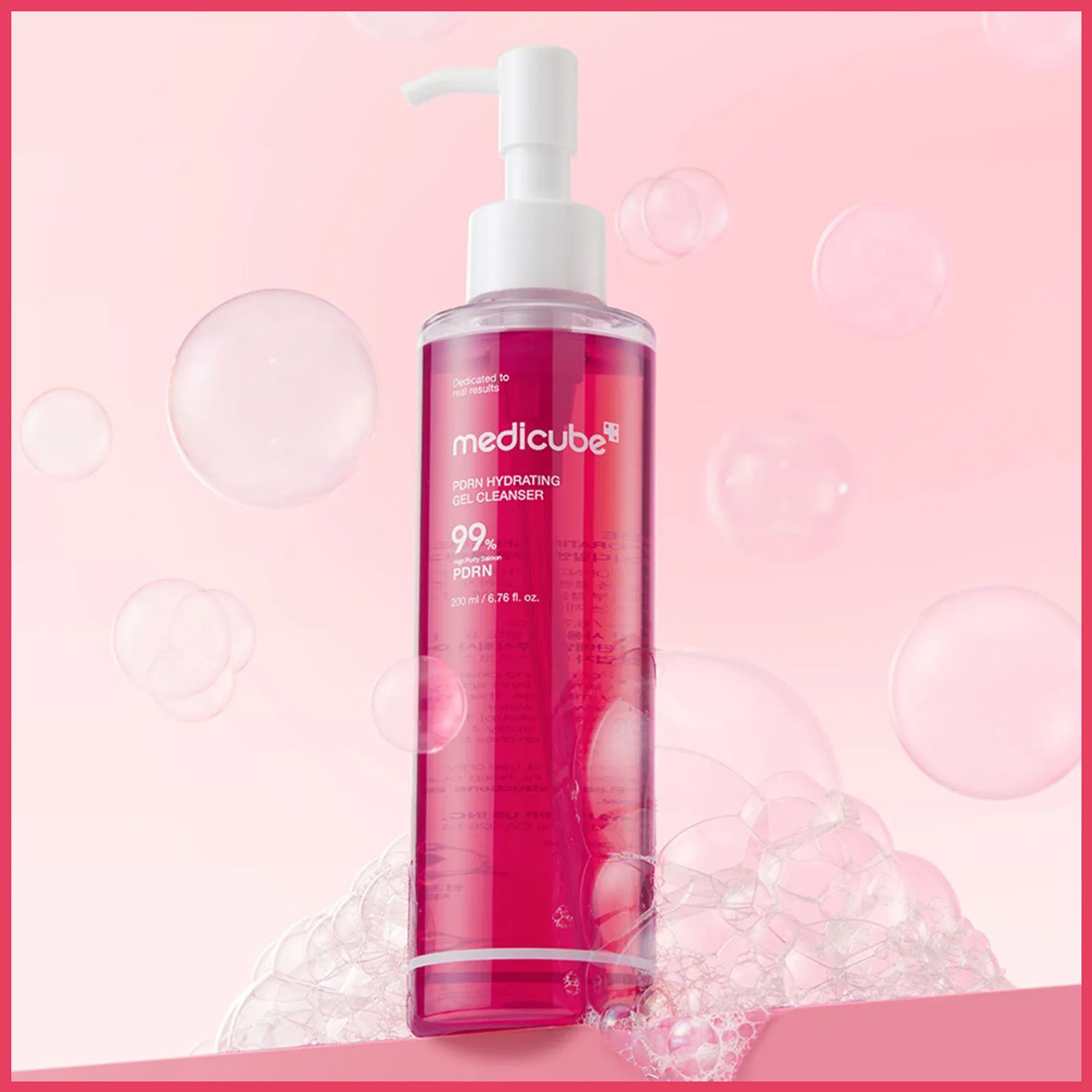 medicube PDRN Gel To Foam Cleanser 200ml | OLIVE YOUNG Global