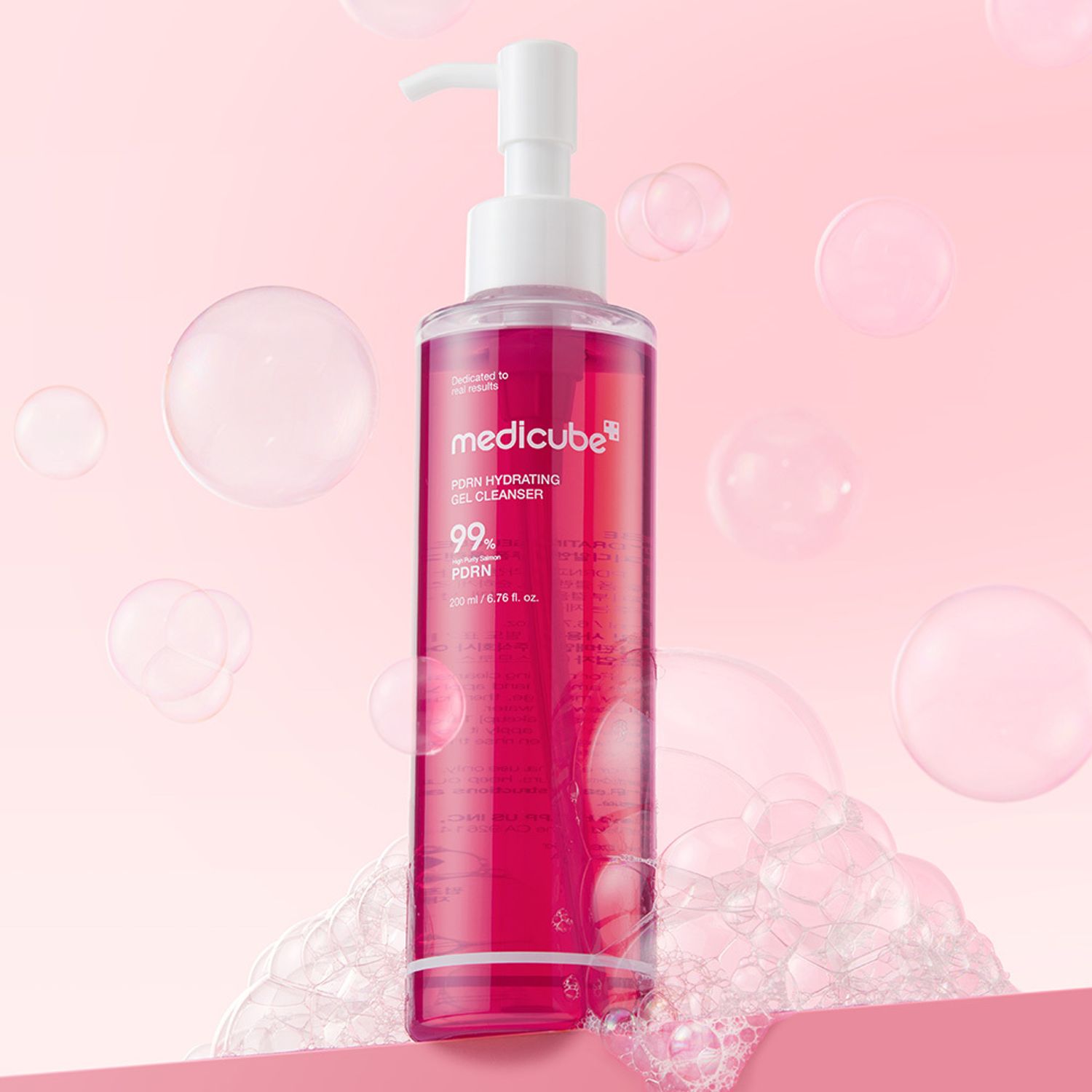medicube PDRN Gel To Foam Cleanser 200ml | OLIVE YOUNG Global