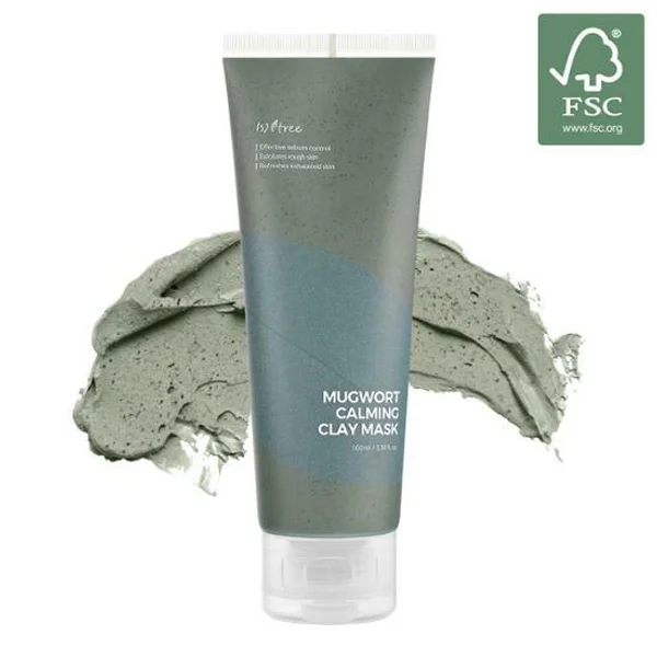 Isntree Mugwort Calming Clay Mask 100mL