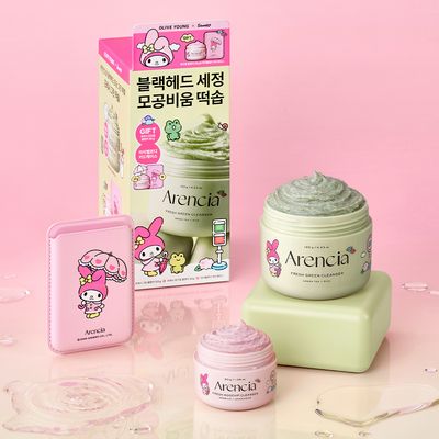 [Sanrio EDITION] Arencia Fresh Green Rice Mochi Cleanser 120g (2 Options)