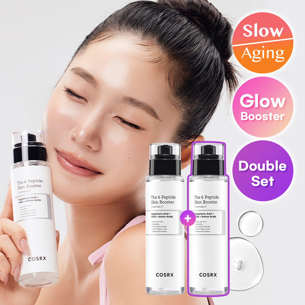 The 6 Peptide Skin Booster Serum Double Pack