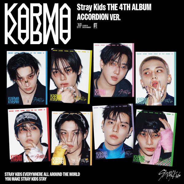 STRAY KIDS [Random] Stray Kids 4th Album [KARMA] (ACCORDION VER.)