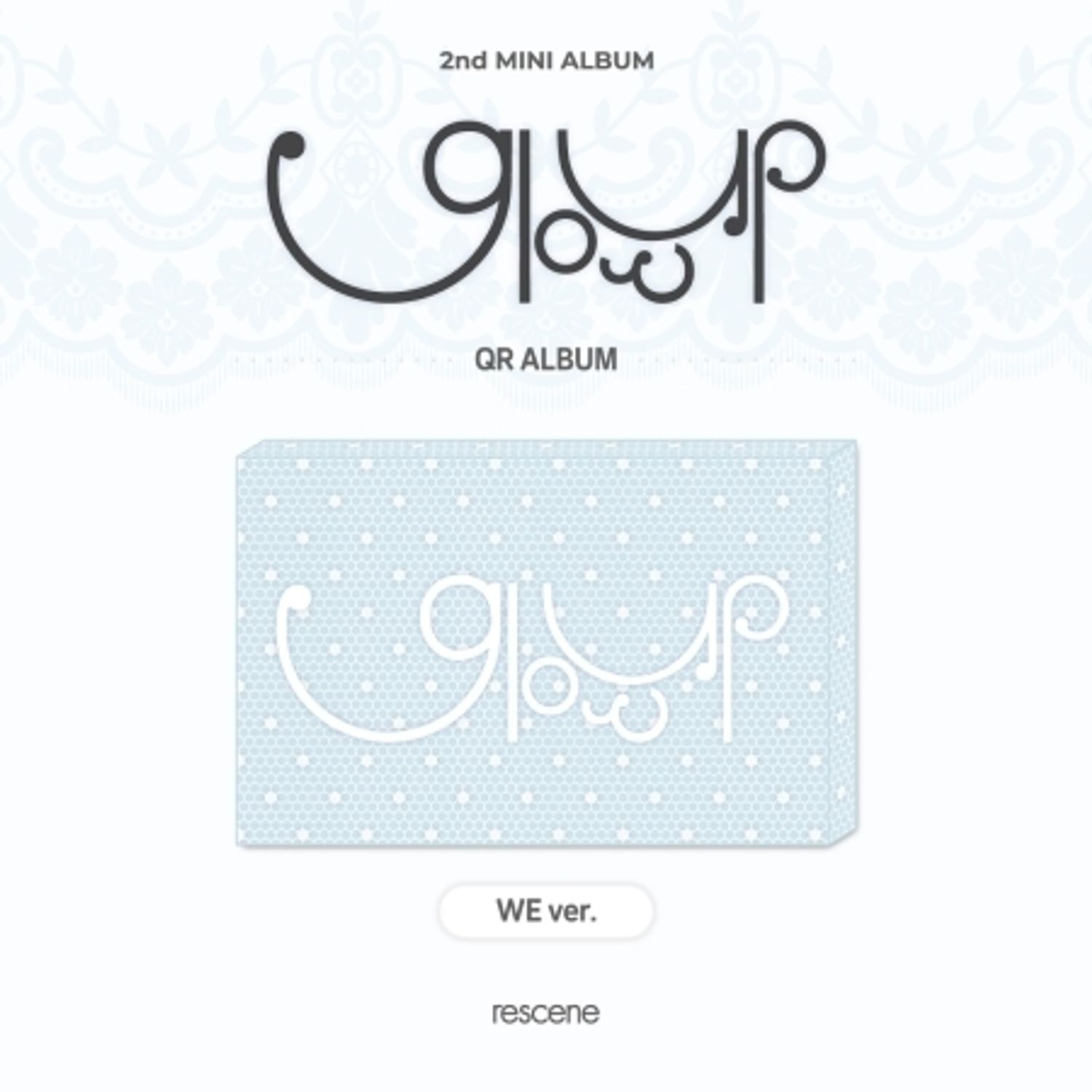 RESCENE - 2ND MINI ALBUM [GLOW UP] (WE VER.) (QR VER.) | OLIVE YOUNG Global