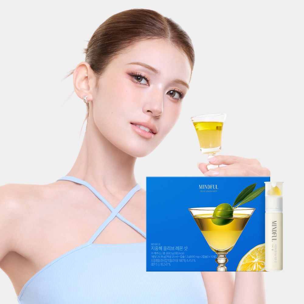 FOODOLOGY Mediterranean Olive Lemon Shot 26.9g*10 Bottles | OLIVE