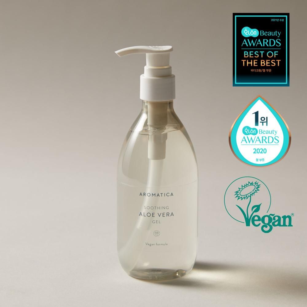 AROMATICA Soothing Aloe Vera Gel 500ml | OLIVE YOUNG Global