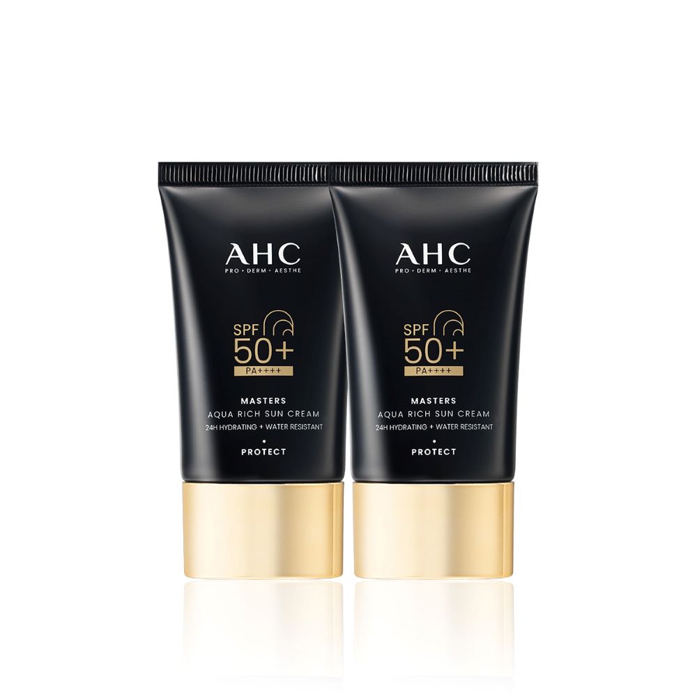 AHC マスターズアクアリッチ日焼け止め 50ml 1+1企画 | OLIVE YOUNG Global