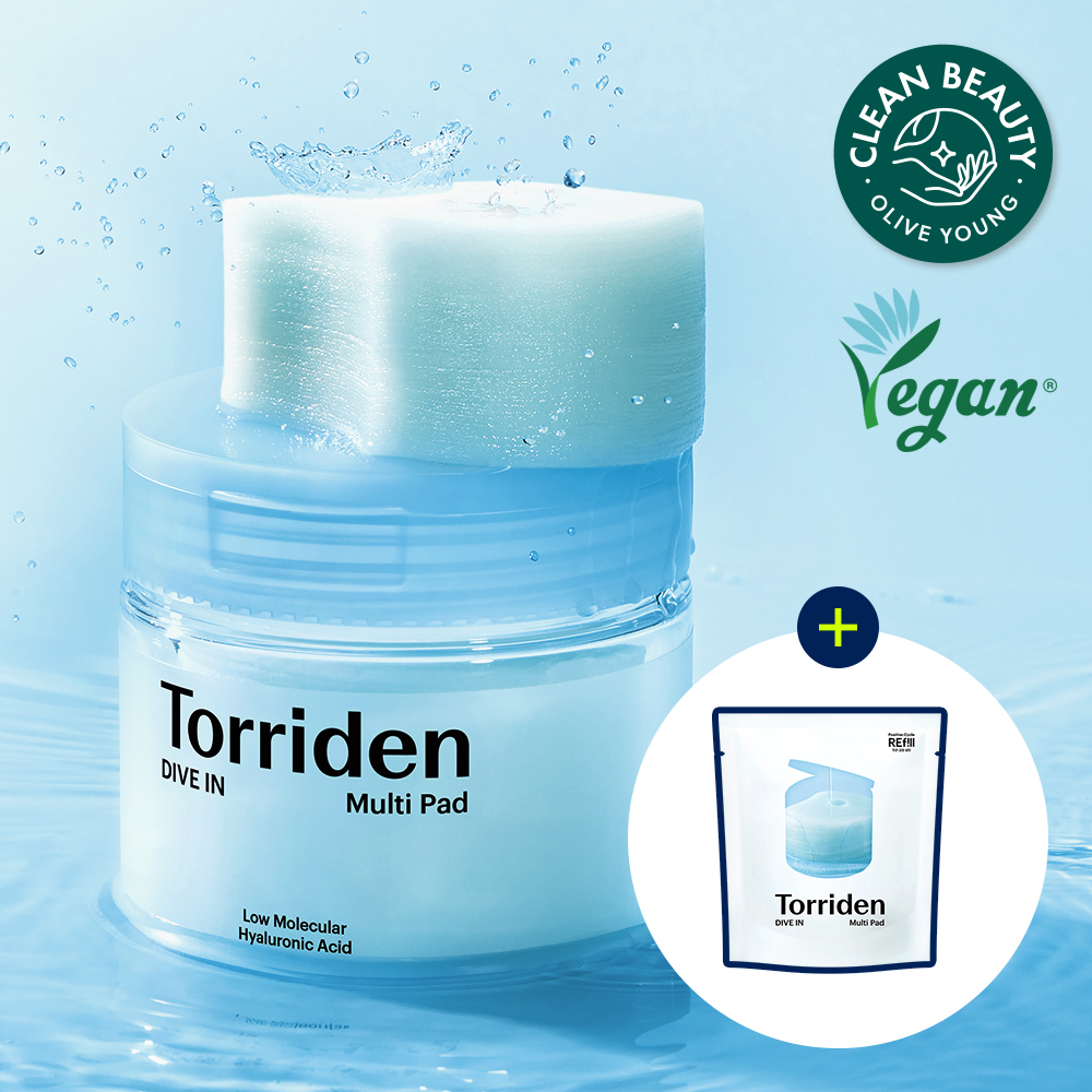 Torriden Dive In Low Molecular Hyaluronic Acid Multi Pad 80P Set