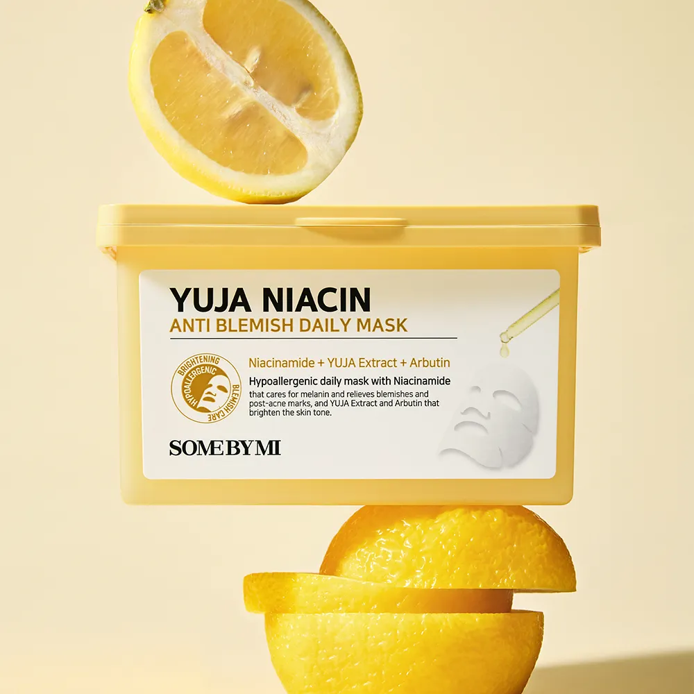 SOME BY MI Yuja Niacin Anti Blemish Daily Mask 30 Sheets | OLIVE